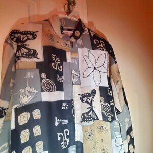 Beautiful Butterfly/Floral Print Jacket and Pant Set